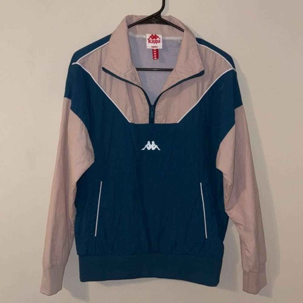 Kappa, water proof, zip up henley